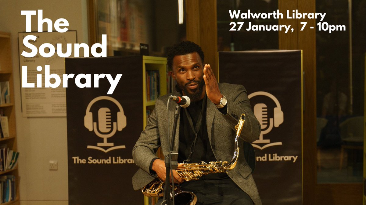 SouthwarkLibs's tweet image. Book now for The Sound Library - our free open mic night
27 January 7 to 10pm at #WalworthLibrary
If you&apos;d like to join us for some fantastic entertainment, be sure to grab your free tickets via Eventbrite and secure a new year’s treat now.  
orlo.uk/ERuyB