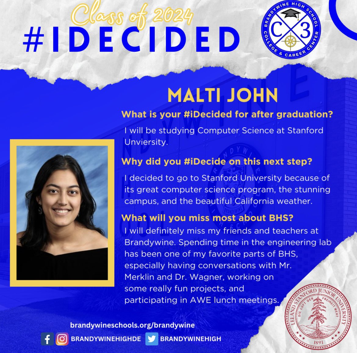 Brandywine High School tweet media