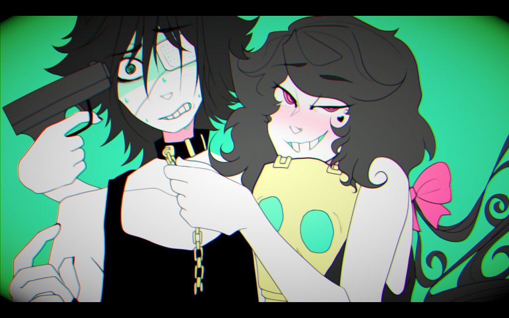 MoldSporeLuan's tweet photo. ...The Coffin Of Andy And Leyley's characters are..... A bit too familiar, that's all I'm saying. https://t.co/bxXUrzadnf