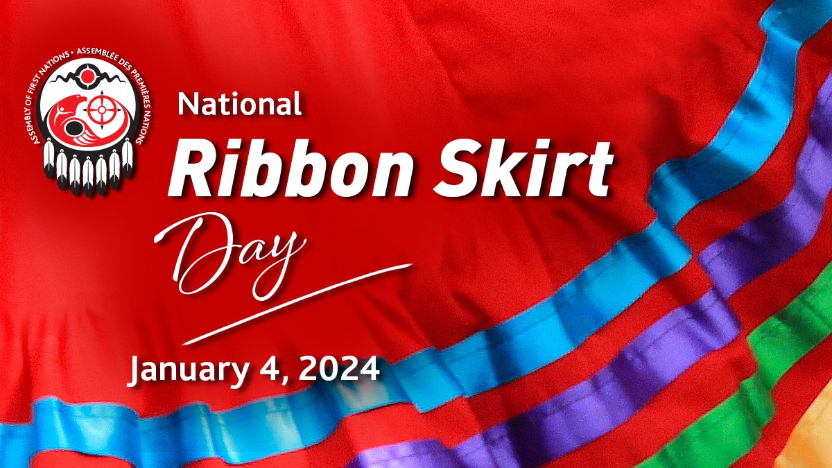 Today, we acknowledge the 2nd National Ribbon Skirt Day. The ribbon skirt symbolizes strength, empowerment, and connection to Mother Earth as women. We stand with Isabella Kulak in honouring and celebrating Indigenous culture and pride.