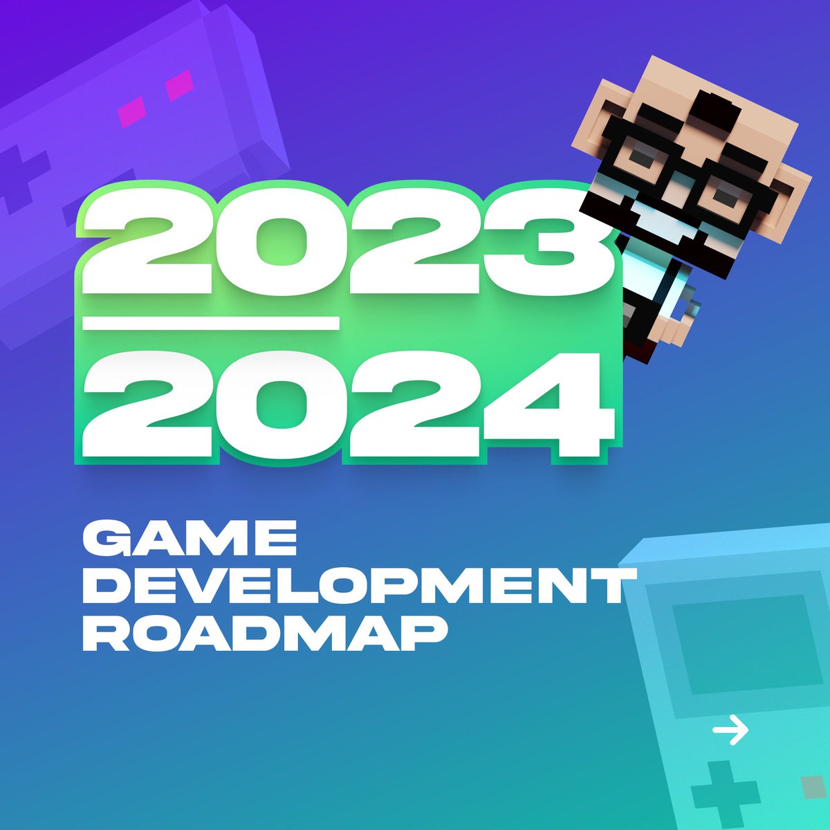 (1/6) The 2024 ROADMAP for PiP World is here! 🌏📌

2023 is over and we're planning a 2024 full of HUGE releases on the first DeFi game to make learning #blockchain fun 🕹️

From the full game release to total blockchain integration, here's what's next ⏭️🧵

#Gaming