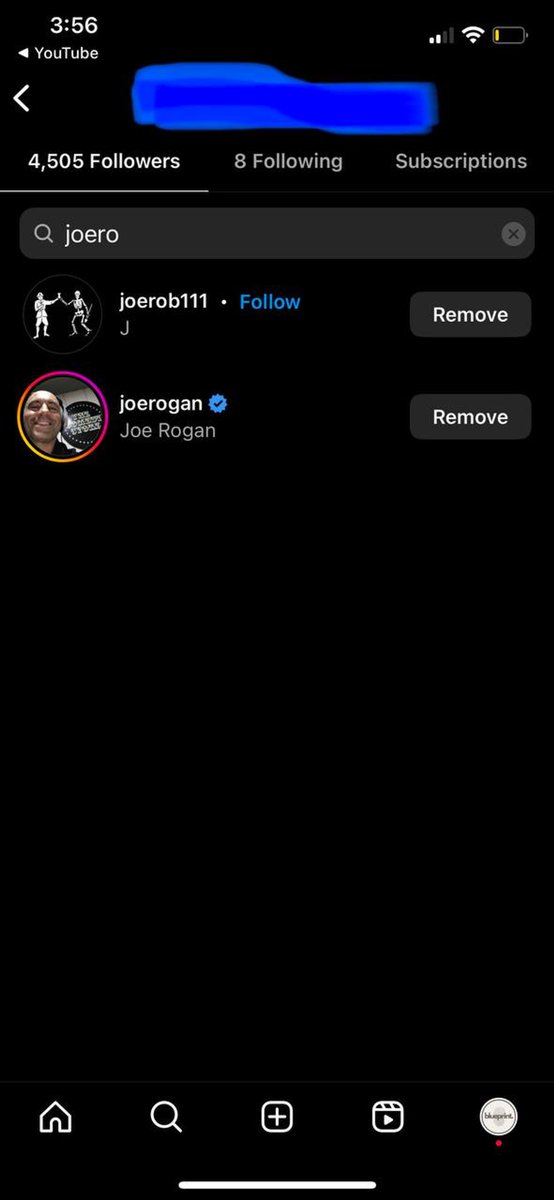 Posted an IG reel for my brand recently.

It went crazy viral.

Got us over 4,000 new followers in 1 day.

And <a href="/joerogan/">Joe Rogan</a> followed us. Wild.