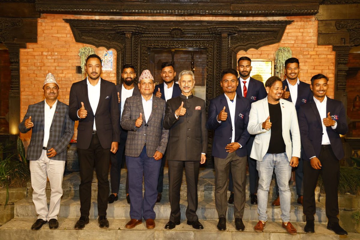 Delighted to interact with members of the Nepal Cricket team & @CricketNep. Congratulated them on qualifying for the T20 World Cup. Assured them of India’s support in their preparations. Underlined our commitment to the growth of cricket in Nepal.