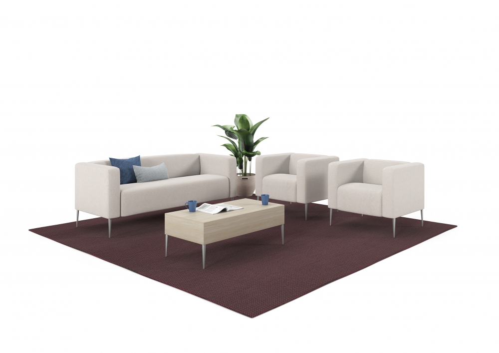 RogardsCU's tweet photo. We're excited about our partner AIS's new lounge furniture. Chic matches classic lines with sleek legs. We think it's a great fit for an elegant reception area. Soft has a more rounded, comfortable feel. Why not try it in an employee lounge or collab space? https://t.co/mS7C6EfhD2