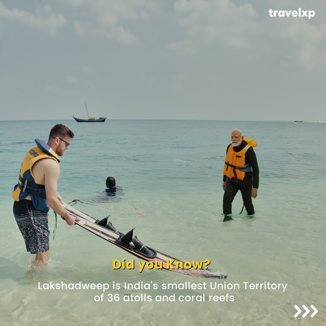 Did we just spot 👀 Modi Ji with Alex Dorbin!

PM Modi Ji was seen exploring the beauty of Lakshadweep🏝️, It's a unique destination with beautiful marine life best suitable for Snorkeling.
#lakshwadeep  #Snorkeling  #ModiJi