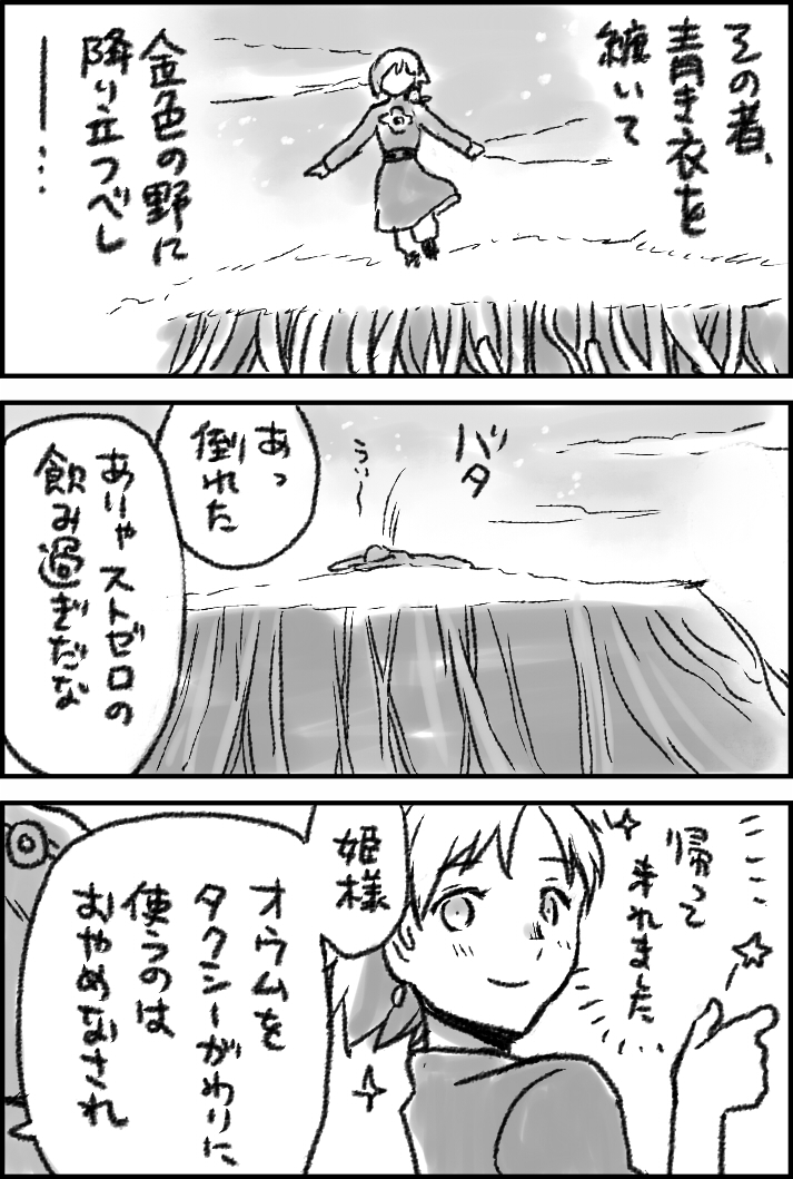 ストゼロの谷のナウシカ