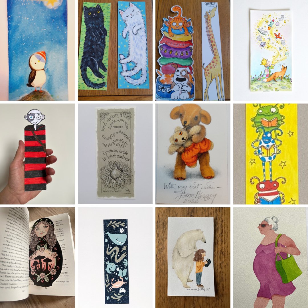 Authors, Illustrators & celebrities please will you doodle a bookmark for the 2024 #BookmarkProject to help our bookmark auction raise money for Katiyo Primary School in Zimbabwe. You can find the info here bookmarkproject.co.uk we've raised £50k so far! Please RT
