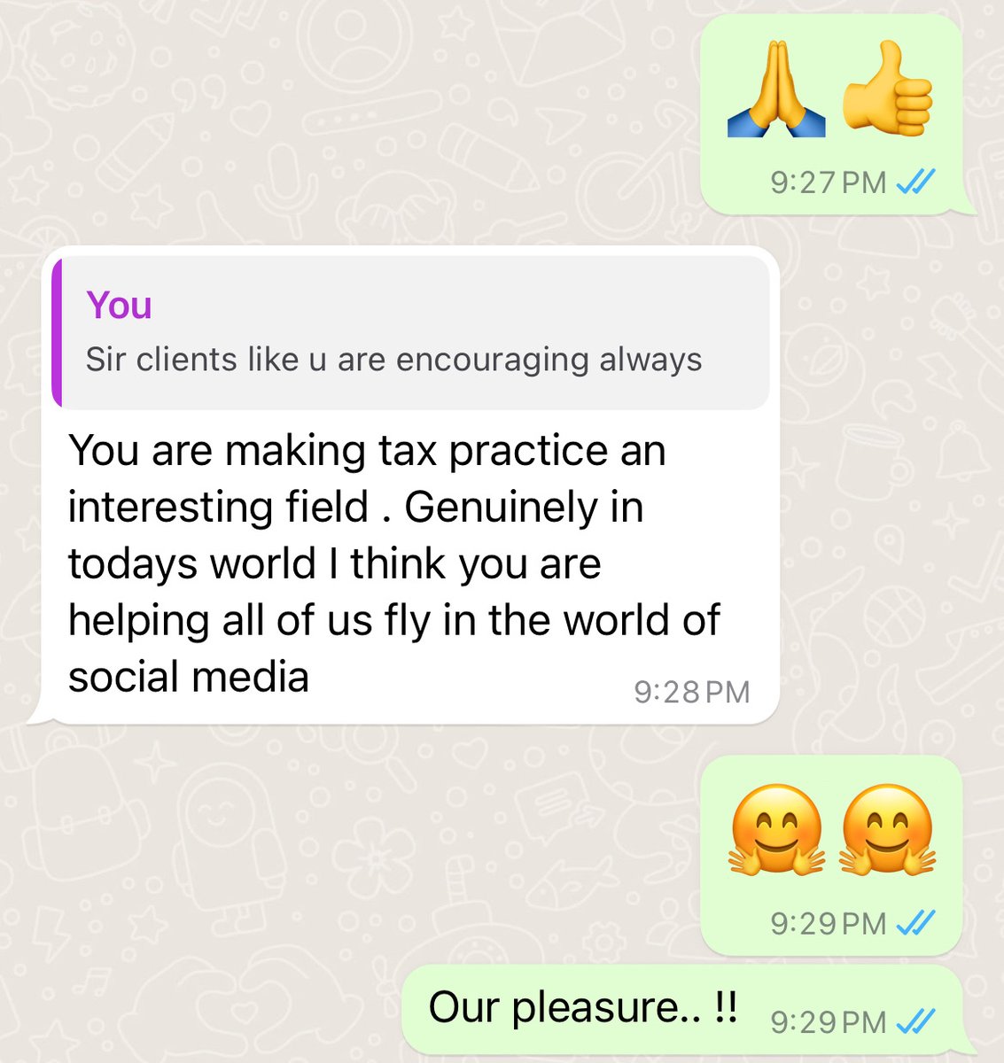 practice_guru's tweet photo. Why would we not work hard, when we get such remarks from users ๐๐ #PracticeGuru https://t.co/MdlzDHOQxw