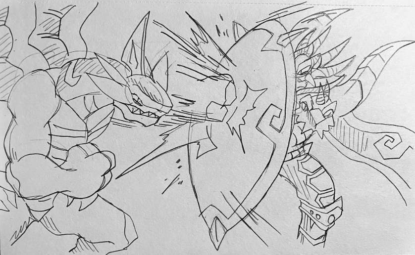 BlueIkeTweets's tweet photo. Here’s some of the ones I finished, with more below. 🧵 #artchallenge #bakugan #buddyfight #flintthetimedetective #shinmegamitensei #devilchildren #fanart #blueike https://t.co/adk97j33da