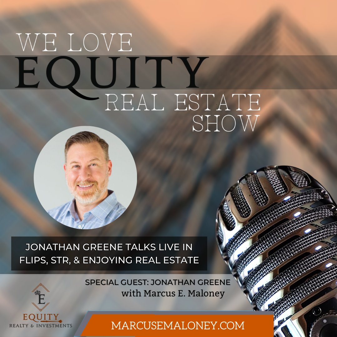 🎙️ Diving deep into the world of real estate with the We Love Equity Real Estate Show! 

Joined by the seasoned Jonathan Green, a 30-year real estate investor, this episode is a goldmine of insights! 

🔥💼 Listen now: l8r.it/0QJa