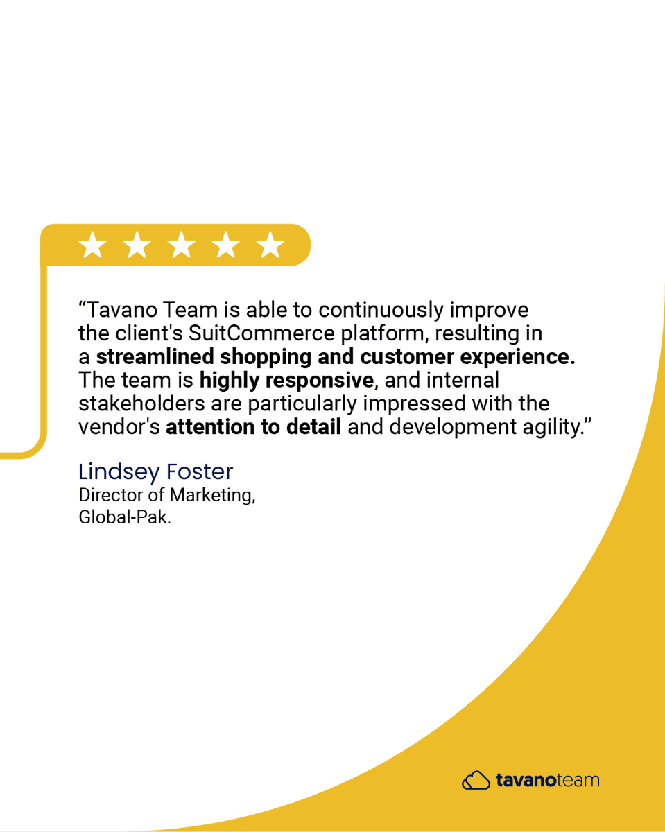 tavanoteam's tweet photo. ๐ Congrats to the client and our team for such amazing results!
๐ Contact us today to get started optimizing your #eCommerce business for continuous growth: https://t.co/QEbaXXa5BB
#SuiteCommerce #Growth #PaidMedia #NetSuite #GrowthMarketing #CaseStudy #eCommerceexperts https://t.co/F2dmDrKvVB