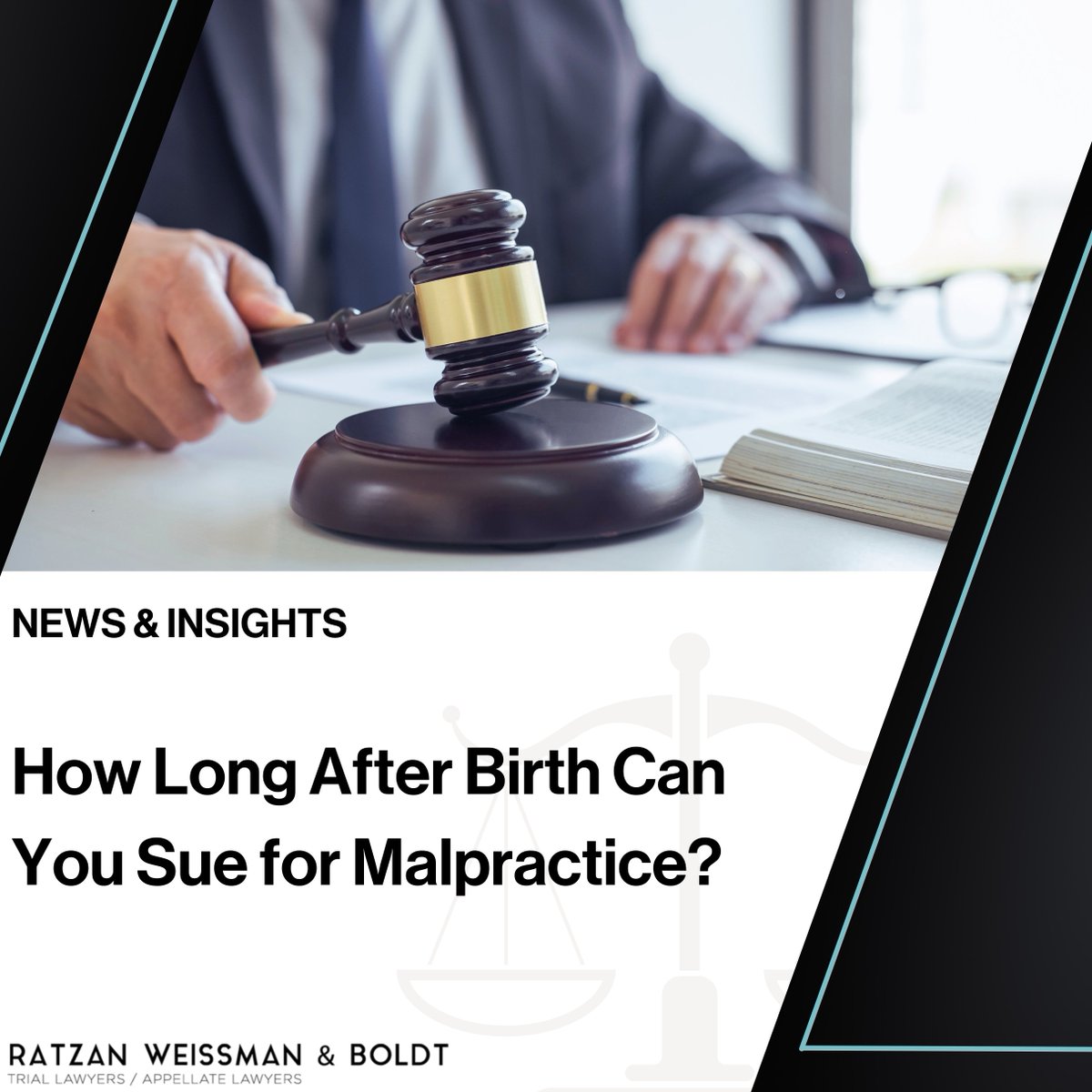 RatzanLaw's tweet photo. Facing a newborn's delivery injury caused by negligence is devastating and in Florida, prompt action is crucial. The statute of limitations for medical malpractice is usually two years, but Tony’s Law extends it to the child's eighth birthday. Learn more: https://t.co/5GWsLZFXBj https://t.co/7Cz2AWT1VP
