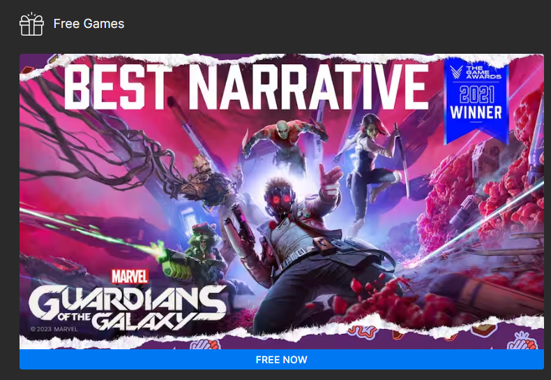 Hard to believe, but @GOTGTheGame is 100% free for PC on the @EpicGames Store today! 

Working on this game is one of the greatest highlights of my career. No more excuses! Get it now! 

🔗 store.epicgames.com/en-US/ 
🎮 #GOTGgame #GOTG
🎭 #FacialAnimation #PerformanceCapture