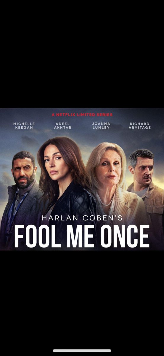 cfallingstar's tweet photo. Absolutely brilliant . Twist throughout . Superb , defo recommend 👏🏻⭐️👏🏻#FoolMeOnce https://t.co/tvoxKqPnqF