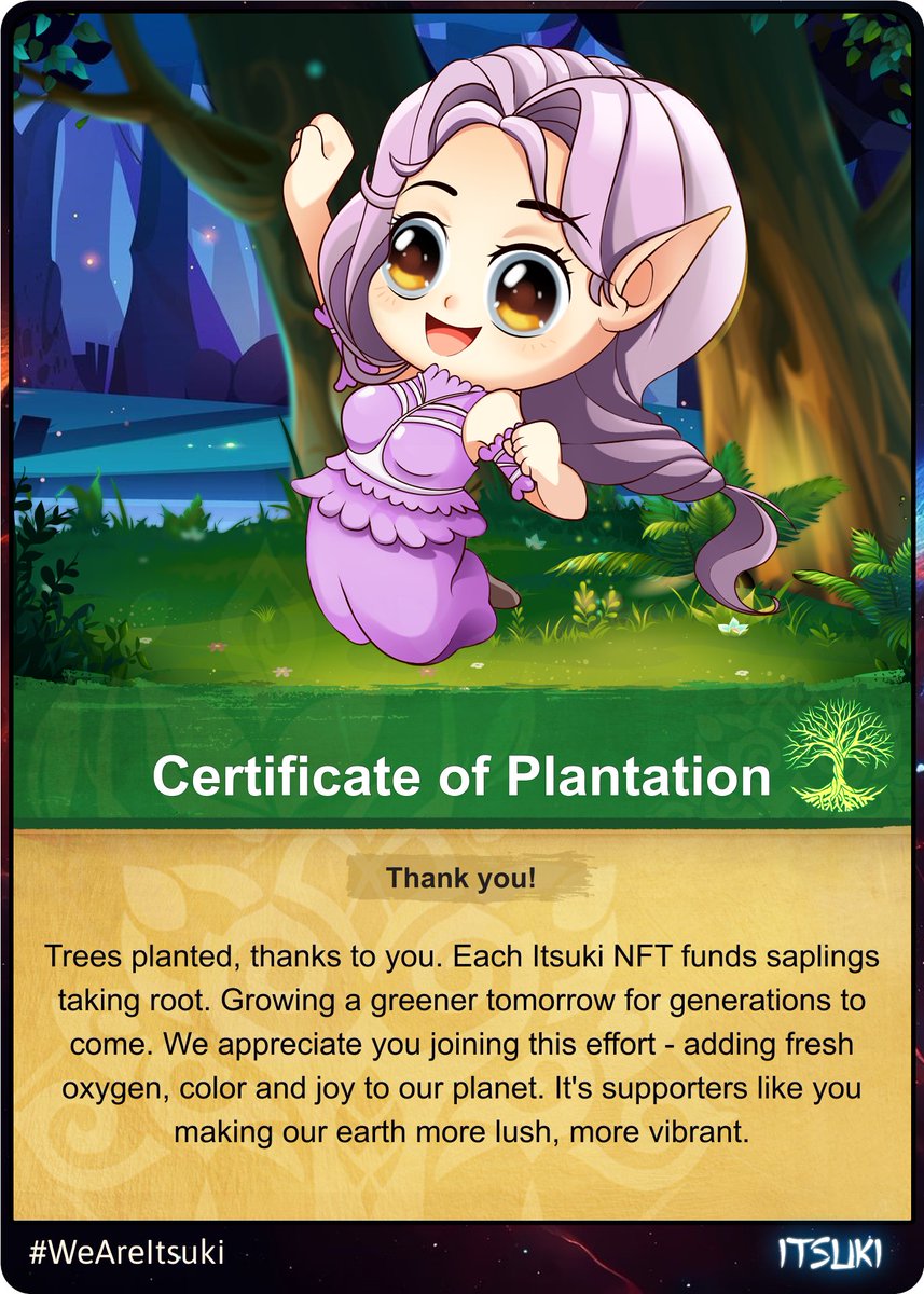 Itsuki | Changing world with NFT tweet media