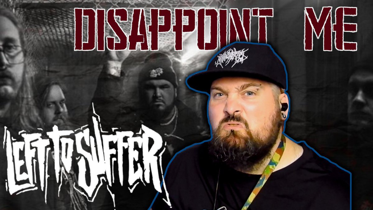 so we all know Taylor Barber from TIKTOK this is his band Left To Suffer and the song we are reacting to is Disappoint Me 

youtu.be/B8KVbLeKk3g

#lefttosuffer #dannyrockreacts #disappointme #deathcore #deathcoreband #deathcoremusic #deathcorereaction