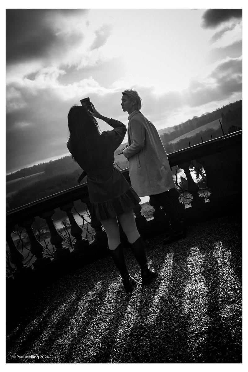 My 4/366 ‘striking a pose’ photo comes from a visit to @HarewoodHouse today.  #Gallery365in2024 @Gallery365photo #streetphotography