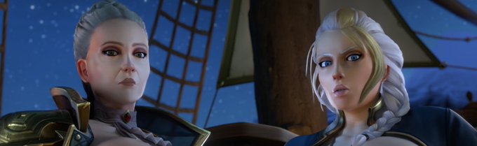 Katherine deserves alot more attention~ Lots of her and her daughter soon 💕 https://t.co/JbKQuEkeGW