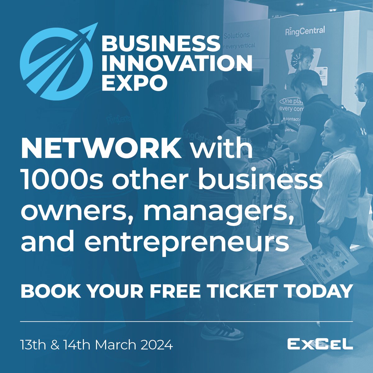 MarketAspects's tweet photo. The Business Innovation Expo is an opportunity for growth. Join us there to shape the future of industry on March 13th &amp; 14th. 

Face to face conversations are crucial for business promotion, so meet the thousands of people also attending!

Click the link for your FREE ticket. https://t.co/KJklYQpNHV