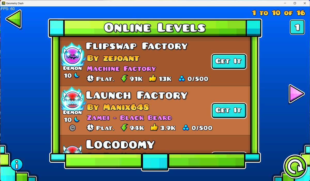 MauStyles_GD's tweet photo. 🔥Hey guys, I've created a Texture Pack of the new difficulties and rates.
🙏🏻By the way @RobtopGemes you give me permission so I can share it so everyone can have it, I will give you credits ;) https://t.co/XejssFrad7