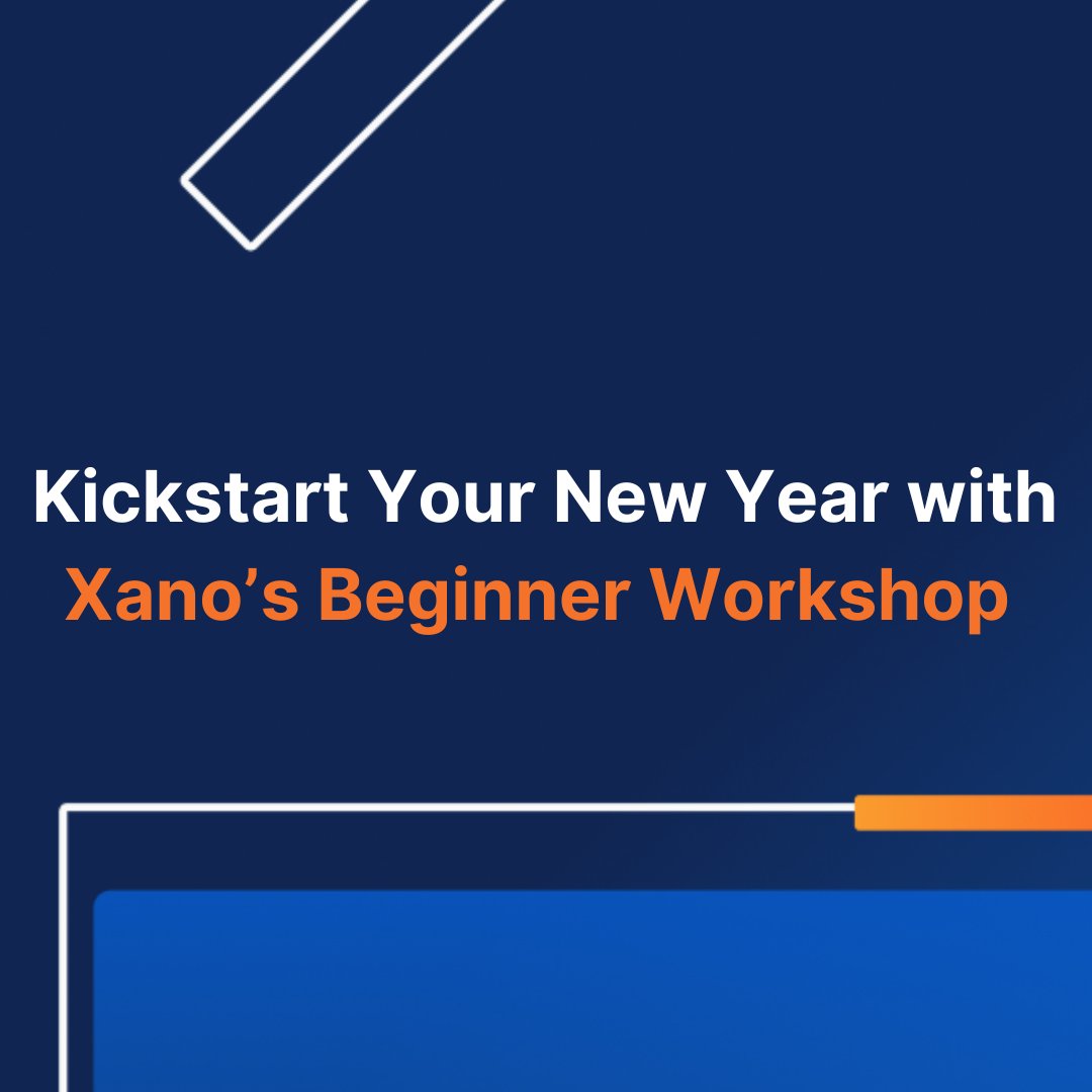 nocodebackend's tweet image. Hey, no-code community! We noticed lots of you are keen to dive into Xano in 2024. We&apos;ve got you covered! 

Join our beginner-friendly workshop for a fun, hands-on experience to jumpstart your Xano journey. 🚀
🗓️ Date: Jan 11th, 9 AM PST 
⏲️ Duration: 90 mins
📍 Location: Online…