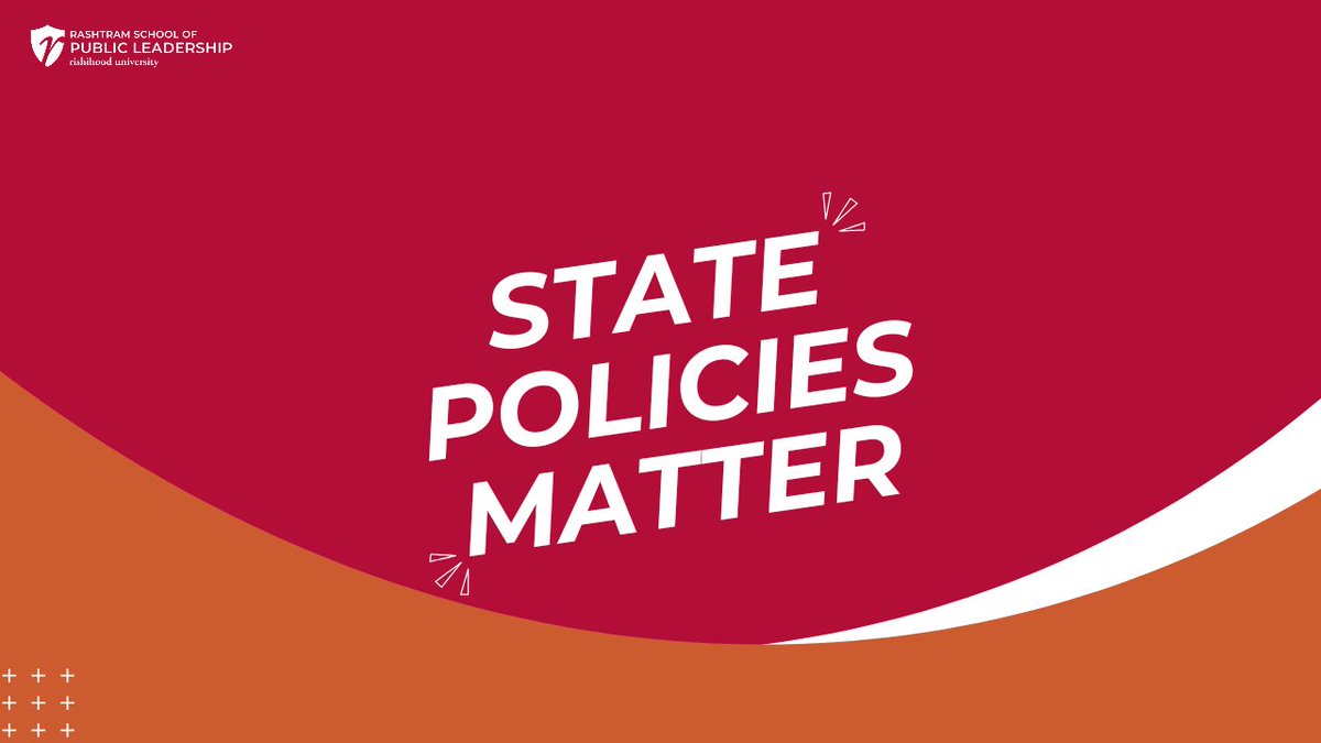 rashtramspl's tweet image. Dive into the intricacies of state policies and 28 India's diverse state economies with Dr. Shamika Ravi! 

#StatePolicies @PoliciesinIndia #PolicyInsights #BeAndMake #CareersinPolicyMaking 

@shobweet @ShamikaRavi @Axlamdax @SahilAgg92  @chitti_1729 @basu_saurabh @RishihoodUni