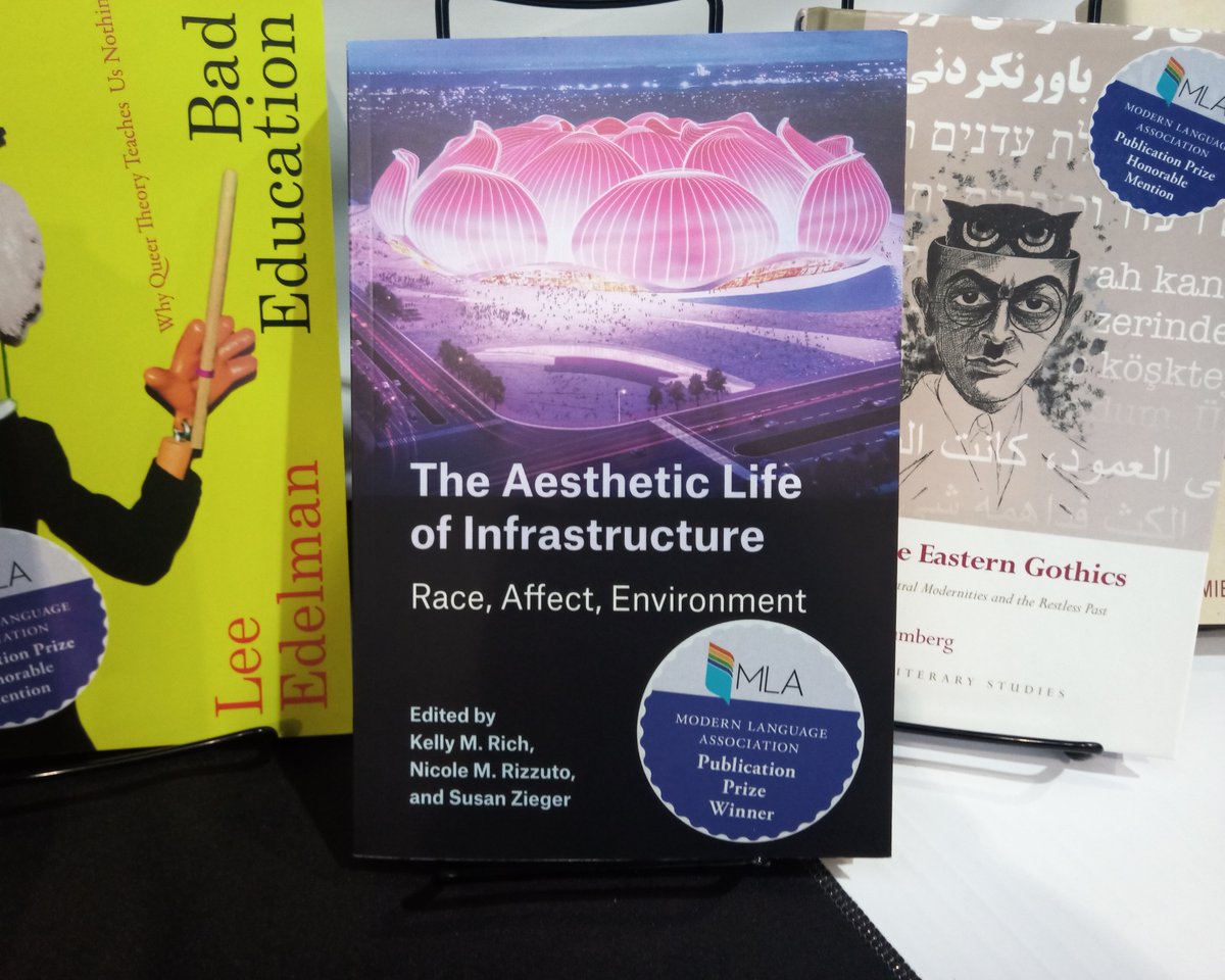 northwesternup's tweet image. We always get a little weepy when we see our books on the awards table at #MLA24. Congratulations, all!

#MLA2024