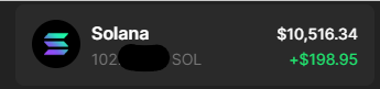 Xeno88_'s tweet photo. Personal 2sol->100sol challenge completed. ✅ https://t.co/nO5EeHBeHK