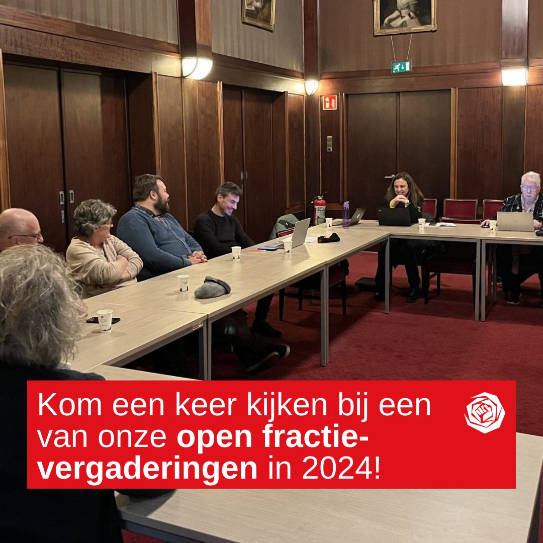 🏢 | Ben je PvdA-lid en wil je een keer kennismaken met de fractie van PvdA Tilburg? Kom dan een keer naar een open fractievergadering! Op onze website staan de data en hoe je je aan kunt melden: tilburg.pvda.nl/agenda/