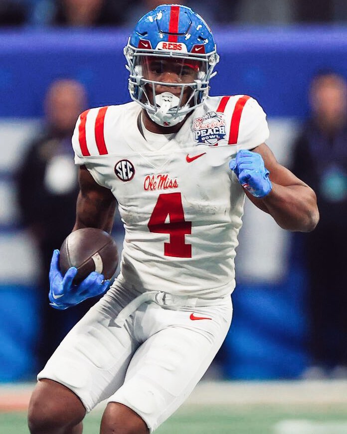 BREAKING: Ole Miss RB Quinshon Judkins has entered the transfer portal, per @mzenitz