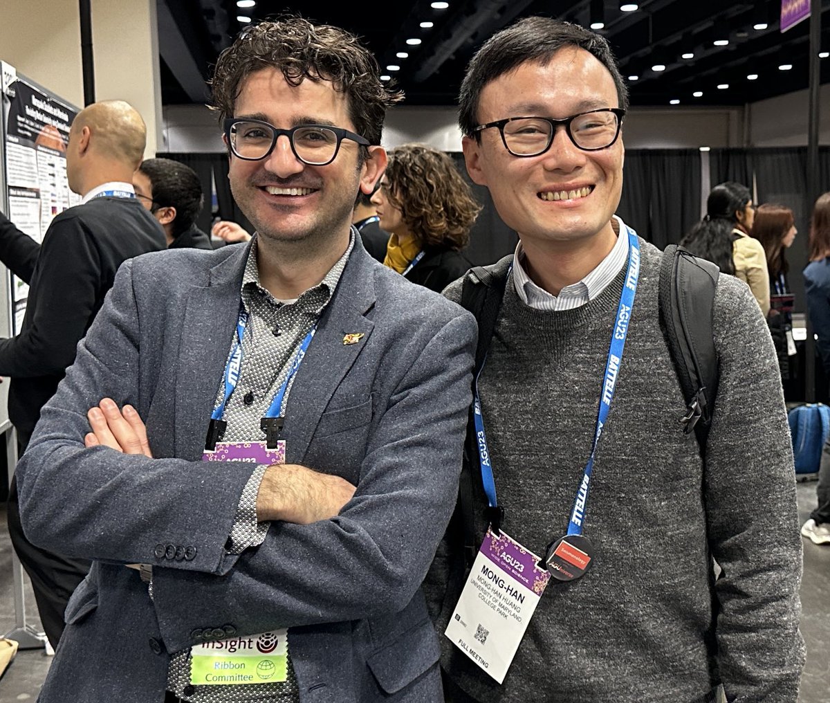 Geological Society of Washington (@geolsocwash) on Twitter photo CONGRATULATIONS to <a href="/umdgeology/">UMD Geology</a>'s Ved Lekić & Mong-Han Huang, winners of the Geological Society of Washington's 2023 'Sleeping Bear Award' 🏆🐻for their knack in adding genuine good humor to our meetings.😆 🌍 Keep rockin' it with your wit & wisdom.👍We take this stuff seriously! CONGRATULATIONS to <a href="/umdgeology/">UMD Geology</a>'s Ved Lekić & Mong-Han Huang, winners of the Geological Society of Washington's 2023 'Sleeping Bear Award' 🏆🐻for their knack in adding genuine good humor to our meetings.😆 🌍 Keep rockin' it with your wit & wisdom.👍We take this stuff seriously!