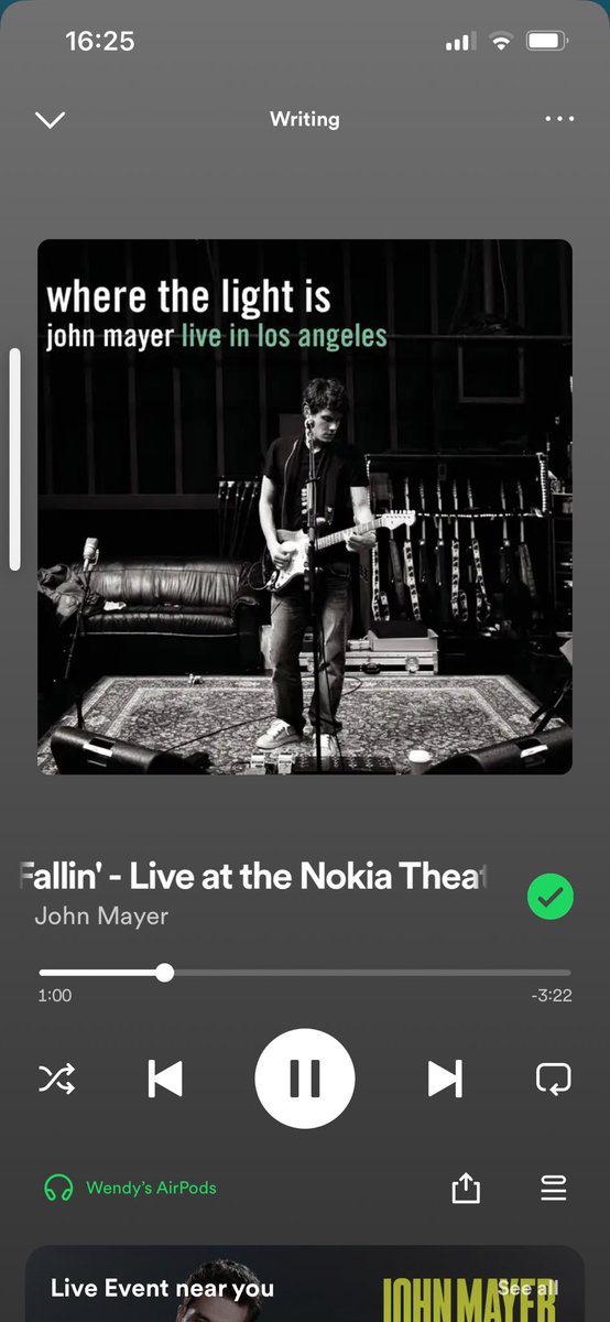 wendymcg86's tweet photo. 🎵 “Free Fallin” ✍️ https://t.co/96svMDFbfP