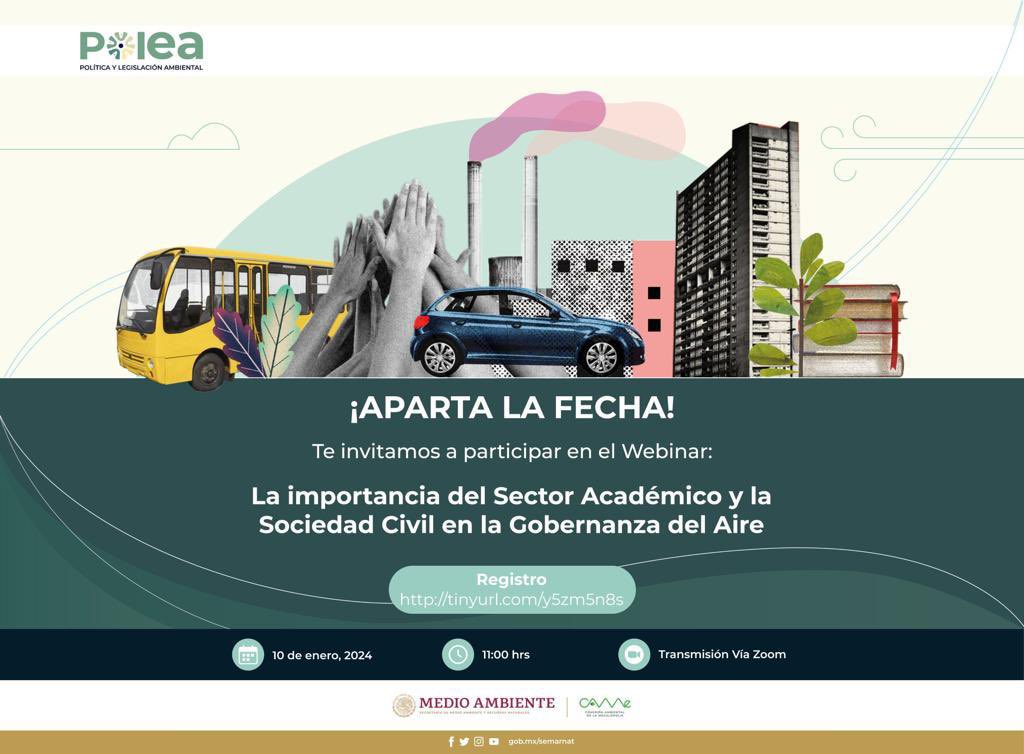 PoleaAC's tweet photo. 📩Te interesa conocer sobre la importancia del sector social en los procesos de gestión de la calidad del aire❓

Regístrate al WEBINAR del próx.
🗓️miér. 10 de ene.
🕚11 am.

Registro #zoom
👉https://t.co/8iRDCbEYXF https://t.co/bd7h08hGVQ