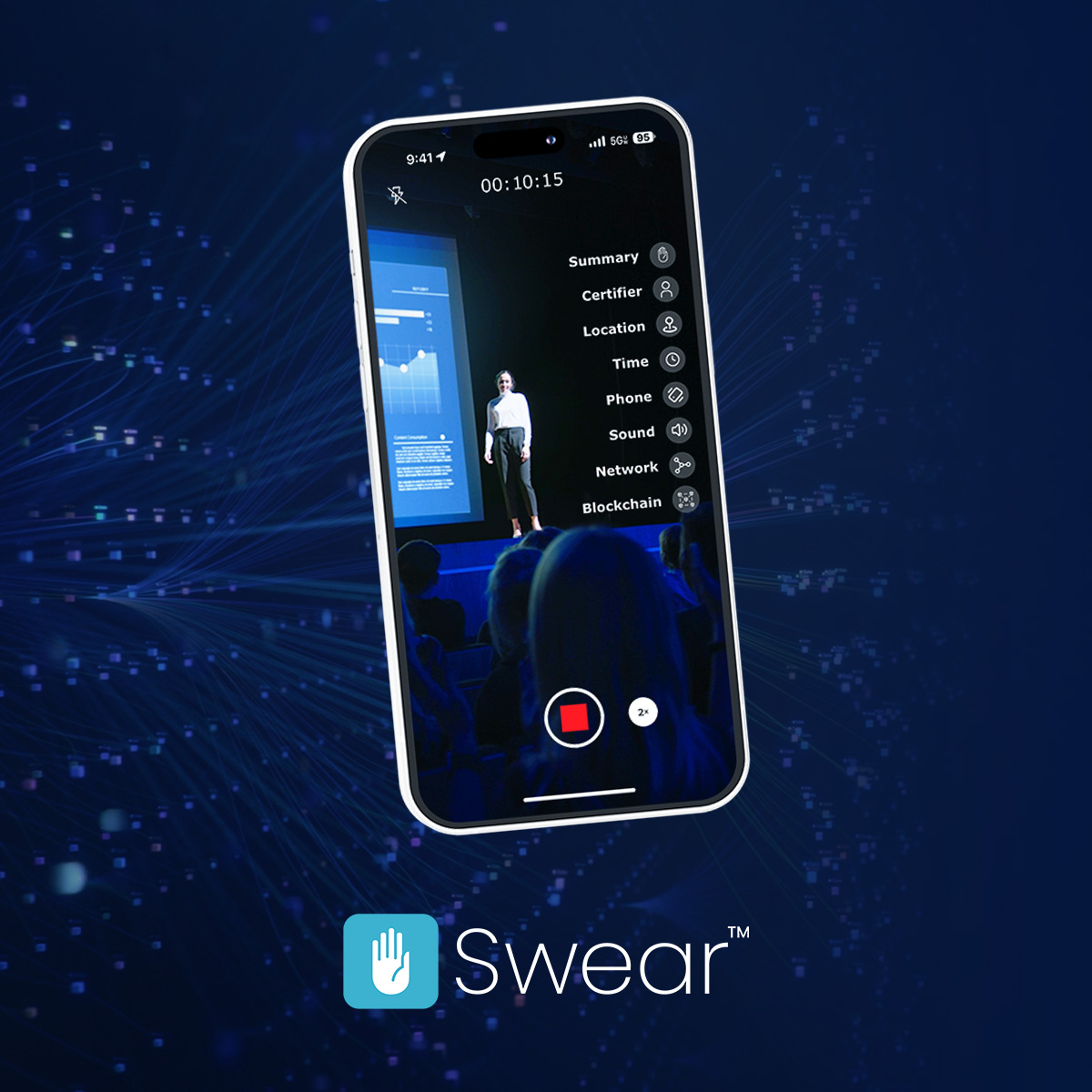 In a world where digital media can be manipulated by readily available software, there is a need for end-to-end authenticated video at scale.
The Swear media authenticity platform provides unbreakable proof of authenticity for digital video and other forms of content.