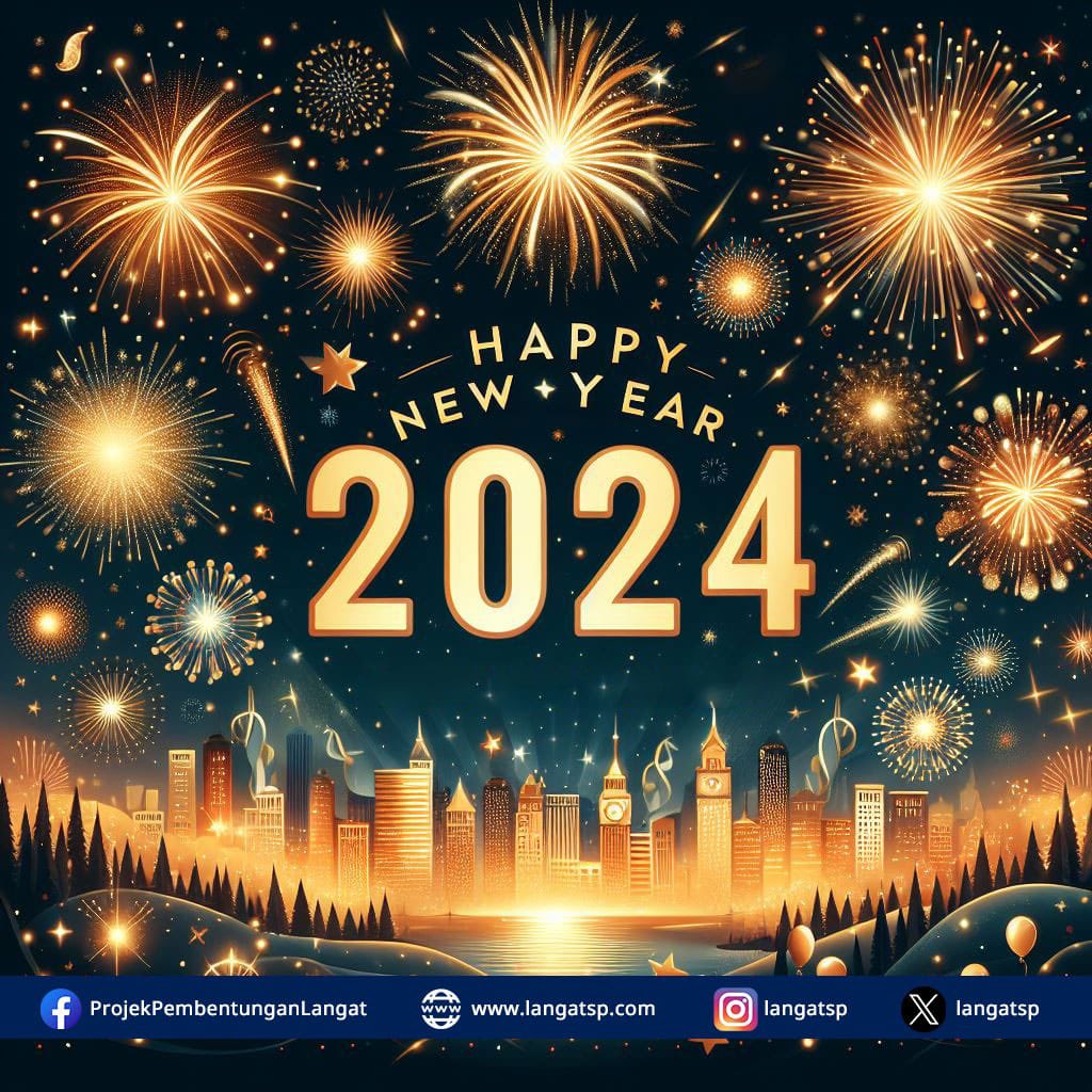 LangatSP's tweet photo. Masih tak terlambat untuk Projek Pembetungan Langat mengucapkan Selamat Tahun Baharu 2024 kepada semua. 

Semoga tahun baharu ini diberikan semangat baru untuk menjayakan Malaysia tercinta. https://t.co/GRkDs4oVVI