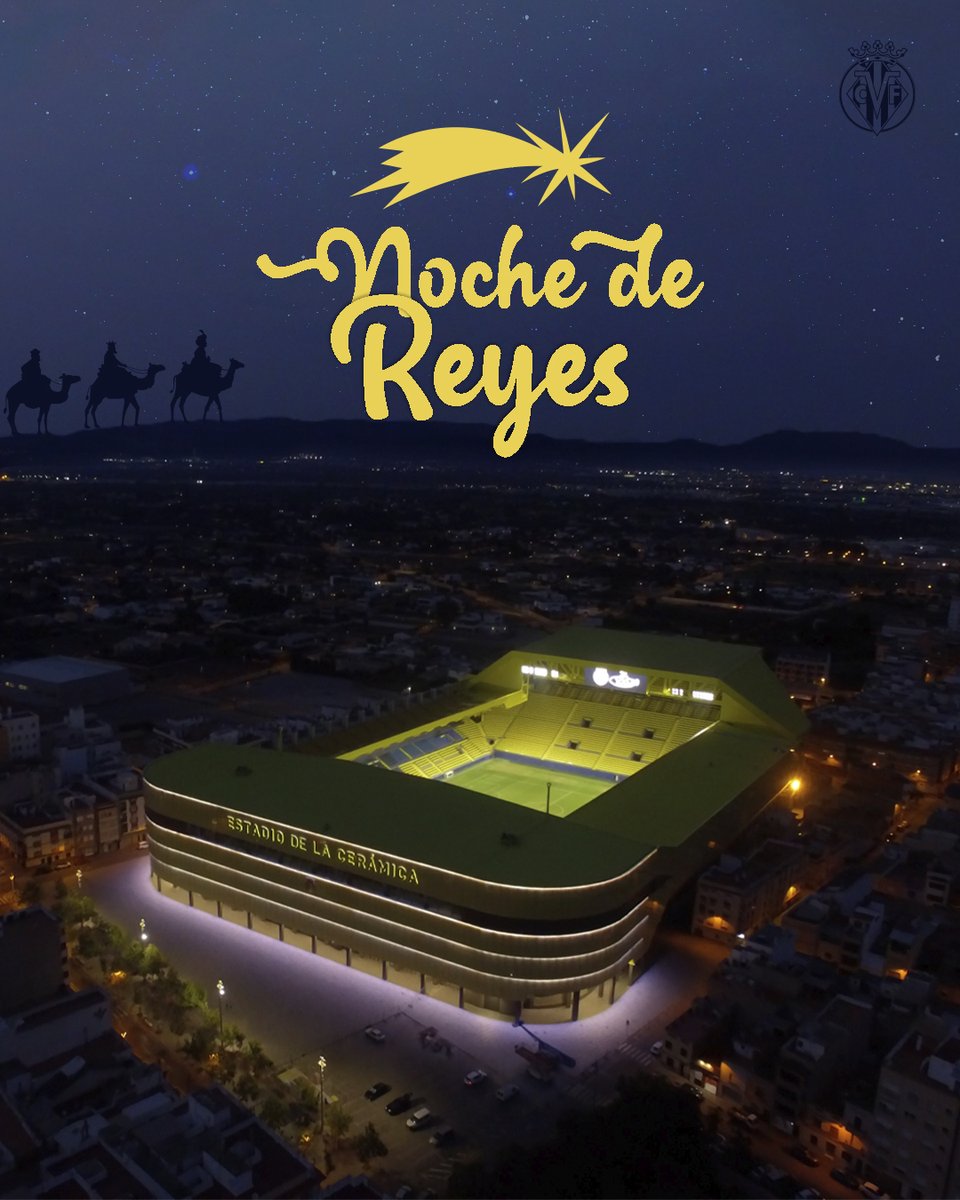 VillarrealCF's tweet photo. 𝗙𝗲𝗹𝗶𝘇 𝗡𝗼𝗰𝗵𝗲 𝗱𝗲 𝗥𝗲𝘆𝗲𝘀, 𝗴𝗿𝗼𝗴𝘂𝗲𝘁𝘀 👑 https://t.co/7n7hNY2QaX