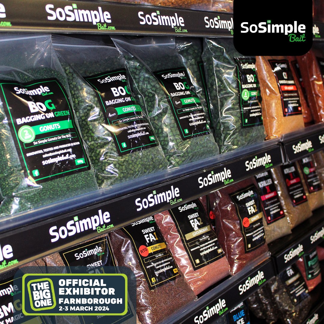 SO SIMPLE BAITS WILL BE AT TBO24!💥

They are a fishing bait company located in the heart of Devon with a goal to provide high-quality and effective bait to help you catch more fish!

Get your discounted tickets online now! thebigoneshow.co.uk

#angler #fishing #fishinglife