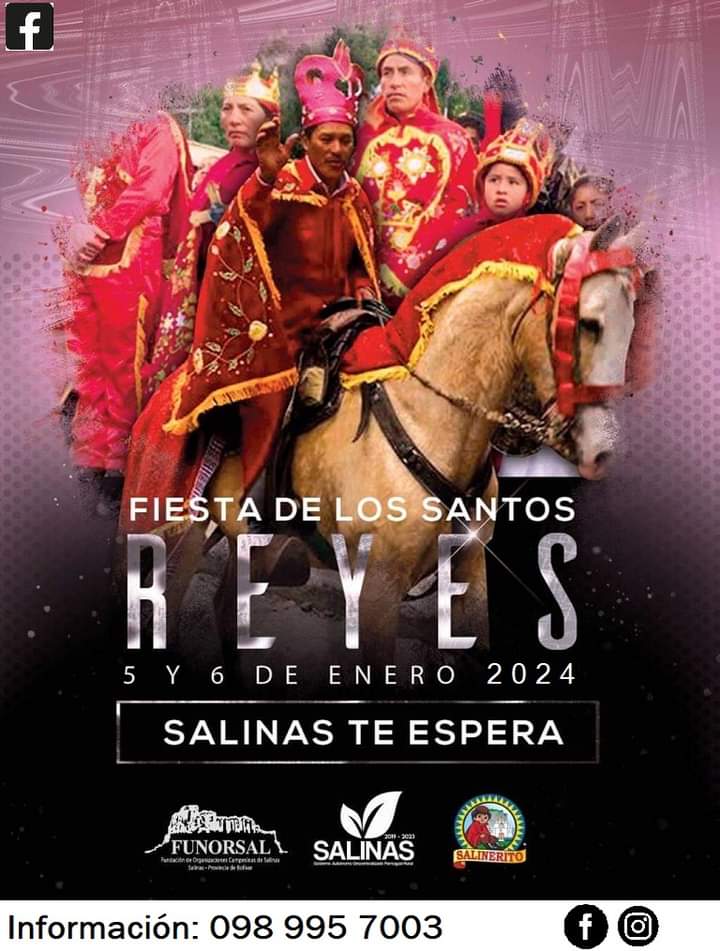 Fiesta de los santos reyes en Salinas de Guaranda salinasdeguaranda.com