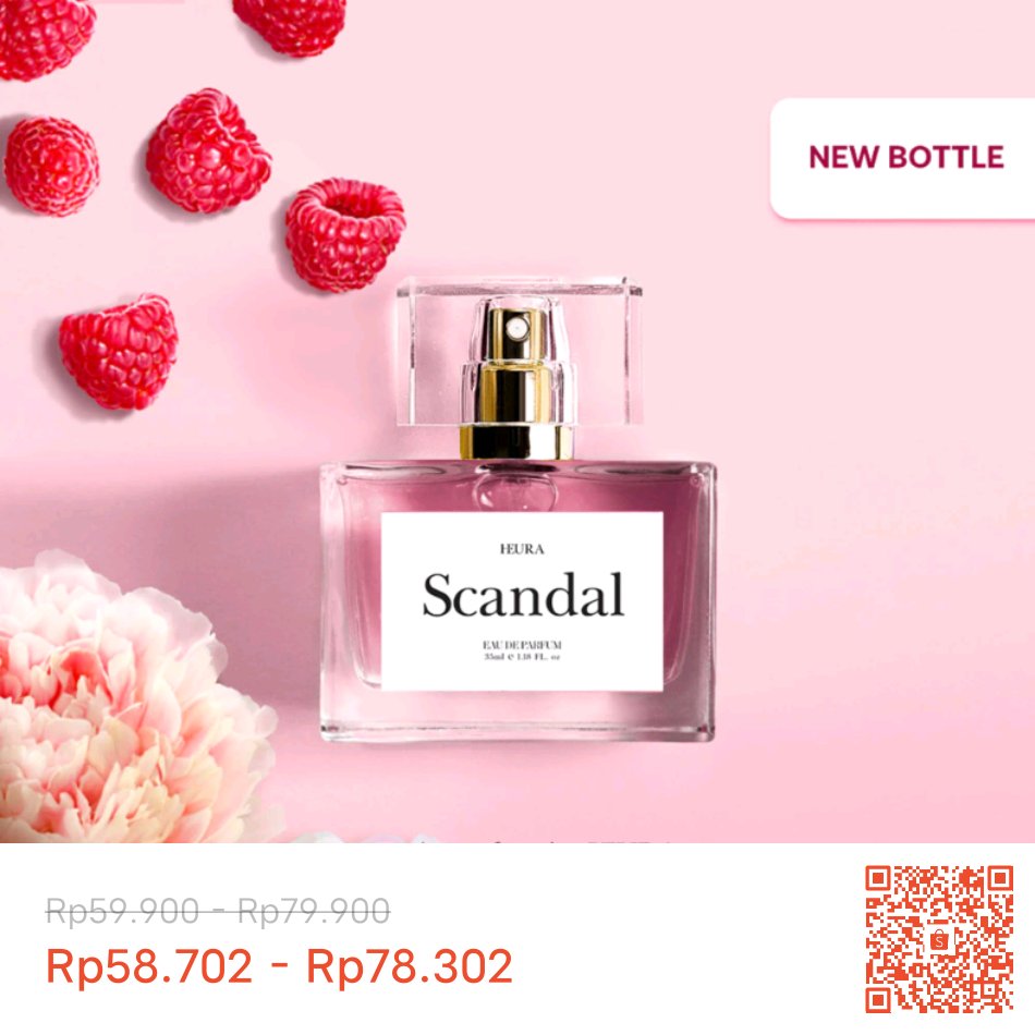 Temukan dan dapatkan Heura Parfum SCANDAL , wanginya enak banget dan tahan lama — Parfum Wanita hanya Rp58.702 - Rp78.302 di Shopee sekarang juga! 🥰shope.ee/40HD8A9YI5?sha… #ShopeeID