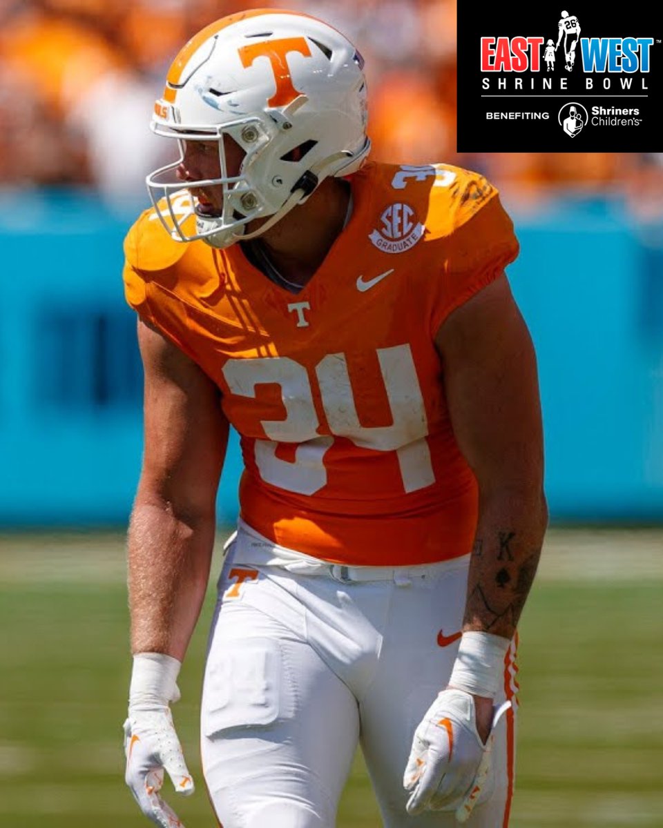 #ShrineBowlBound ✅

TE McCallan Castles (<a href="/McCallanCastles/">McCallan Castles</a>) from <a href="/Vol_Football/">Tennessee Football</a> has officially accepted his invitation to play in the 2024 East-West <a href="/ShrineBowl/">East-West Shrine Bowl</a>!

#GBO | #ShrineBowlWhosNext😎