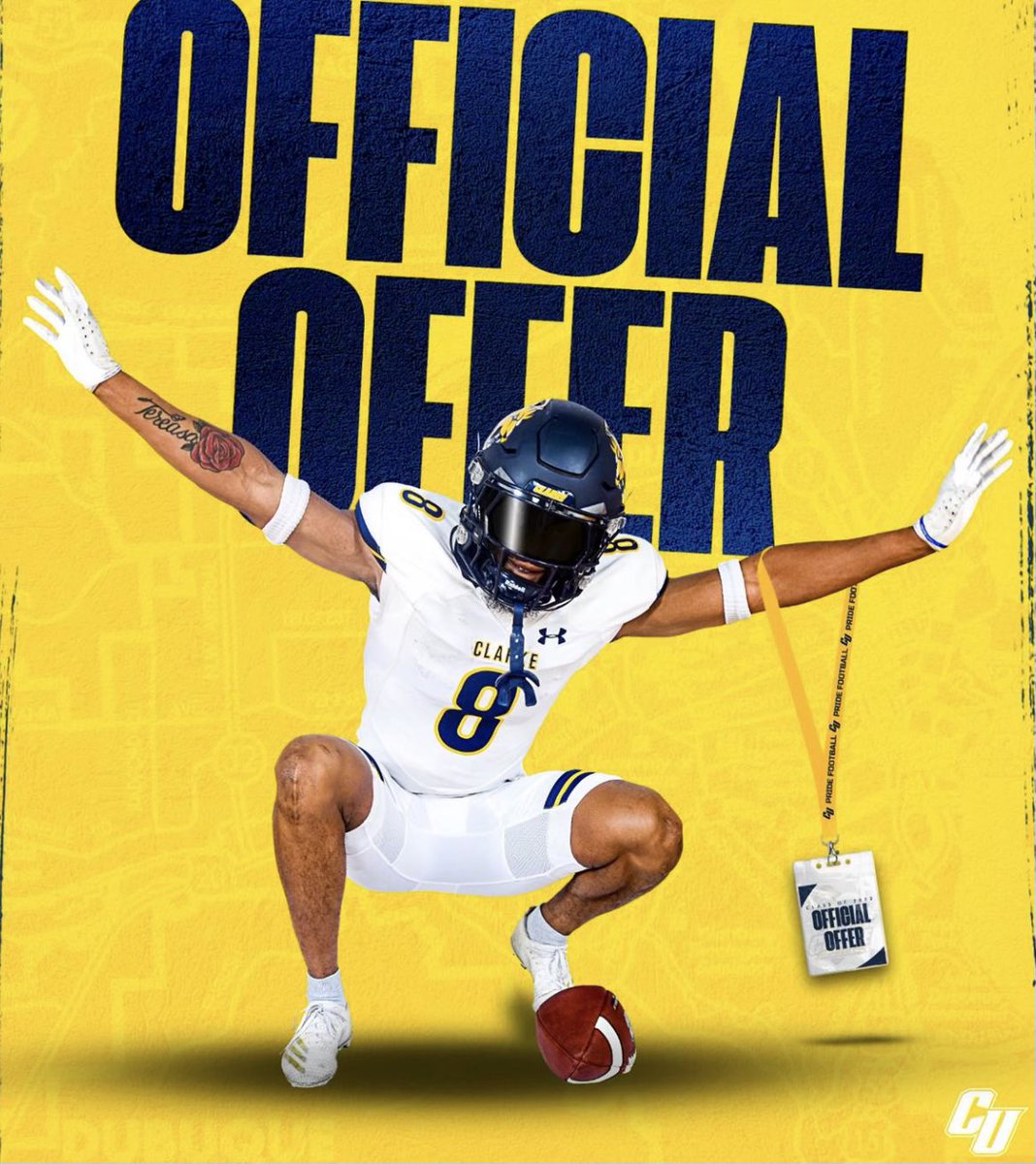 Justice Schrader (@justiceschrader) on Twitter photo Excited for my 4th offer from <a href="/ClarkePrideFB/">Clarke Pride Football</a> & <a href="/trestonwomack/">Coach Womack</a> ‼️ grateful for the opportunity! #AGTG
<a href="/KoleEmplit/">Kole Emplit</a> <a href="/AdamEngel9/">Adam Engel</a> <a href="/Idaho_8_Man/">Idaho8Man</a> <a href="/KMVTSports/">KMVT Sports</a> <a href="/NickFarman55/">Nick Farman M.S.</a> <a href="/IdahoRecruitHub/">Idaho Recruit Hub</a> <a href="/PrepRedzoneID/">Prep Redzone Idaho</a> <a href="/PGregorian/">Paul Gregorian</a> <a href="/TRS_Performance/">TRS Performance</a> <a href="/BrandonHuffman/">Brandon Huffman</a> Excited for my 4th offer from <a href="/ClarkePrideFB/">Clarke Pride Football</a> & <a href="/trestonwomack/">Coach Womack</a> ‼️ grateful for the opportunity! #AGTG
<a href="/KoleEmplit/">Kole Emplit</a> <a href="/AdamEngel9/">Adam Engel</a> <a href="/Idaho_8_Man/">Idaho8Man</a> <a href="/KMVTSports/">KMVT Sports</a> <a href="/NickFarman55/">Nick Farman M.S.</a> <a href="/IdahoRecruitHub/">Idaho Recruit Hub</a> <a href="/PrepRedzoneID/">Prep Redzone Idaho</a> <a href="/PGregorian/">Paul Gregorian</a> <a href="/TRS_Performance/">TRS Performance</a> <a href="/BrandonHuffman/">Brandon Huffman</a>