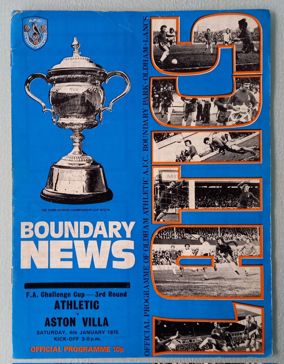 Magnificent Villa performance On This Day 1975. F.A.CUP 3RD ROUND🏆 @OfficialOAFC 0 @AVFCOfficial 3 @brianlittle912 Nicholl, Graydon) Gate 14,510 #OldhamAtlantic #astonvilla #avfc #FACUP