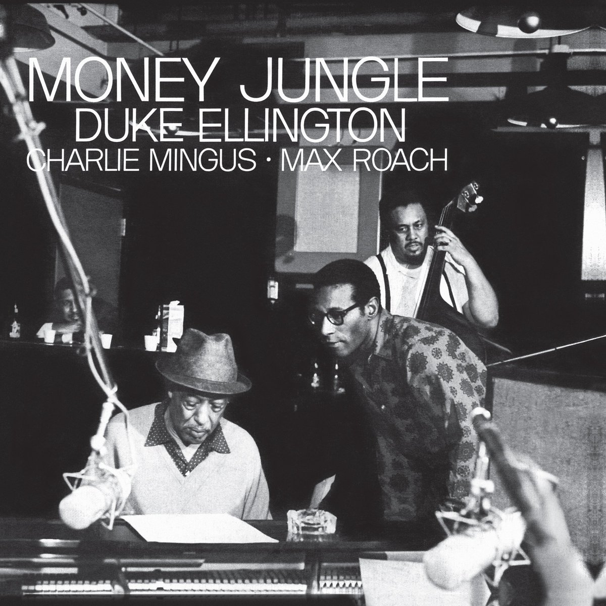 The #TonePoet Vinyl Edition of #DukeEllington's 1962 trio masterpiece 'Money Jungle' featuring #CharlesMingus & #MaxRoach is BACK IN STOCK on the Blue Note Store! store.bluenote.com/collections/vi…