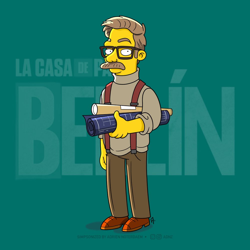 ADNz's tweet image. New #simpsonized (to be continued…) 😉