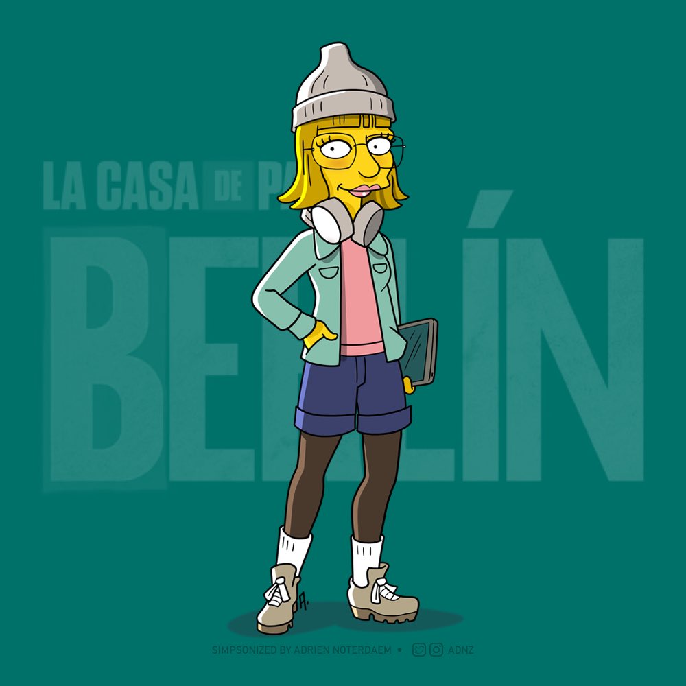 ADNz's tweet image. New #simpsonized (to be continued…) 😉