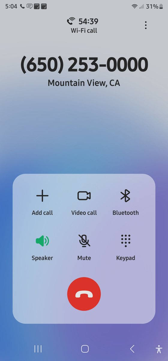 denalt28's tweet photo. @Google I'm sure you want to discourage ppl from calling with issues, but not all answers are on your site. I've been waiting for assistance for an hour😳 I believe in security,  but geesh, gotta do better..... Does anyone have the answer? https://t.co/oleYye8JI6