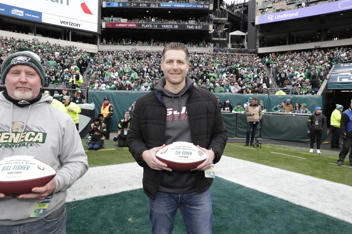 Congratulations to Coach Tim Roken from St. Joseph's Preparatory School on being named the 2023 Eagles High School Coach of the Year!