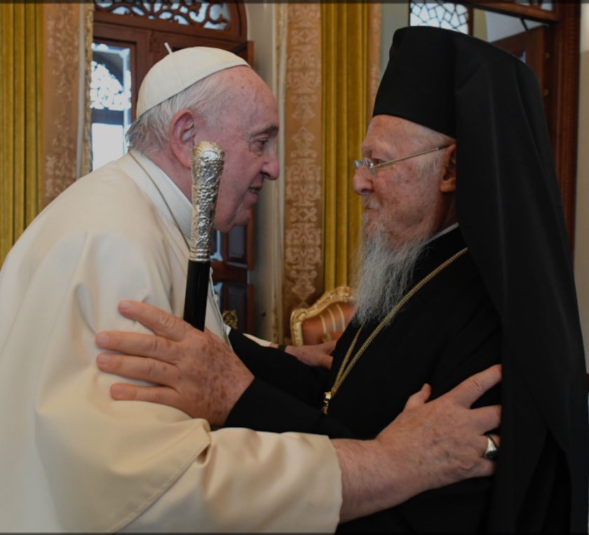 You understand, my brother, if the “Canonical” Orthodox Church joins with the Roman Catholic Church, you will have to walk away. Canon XV of the 1st and 2nd Council