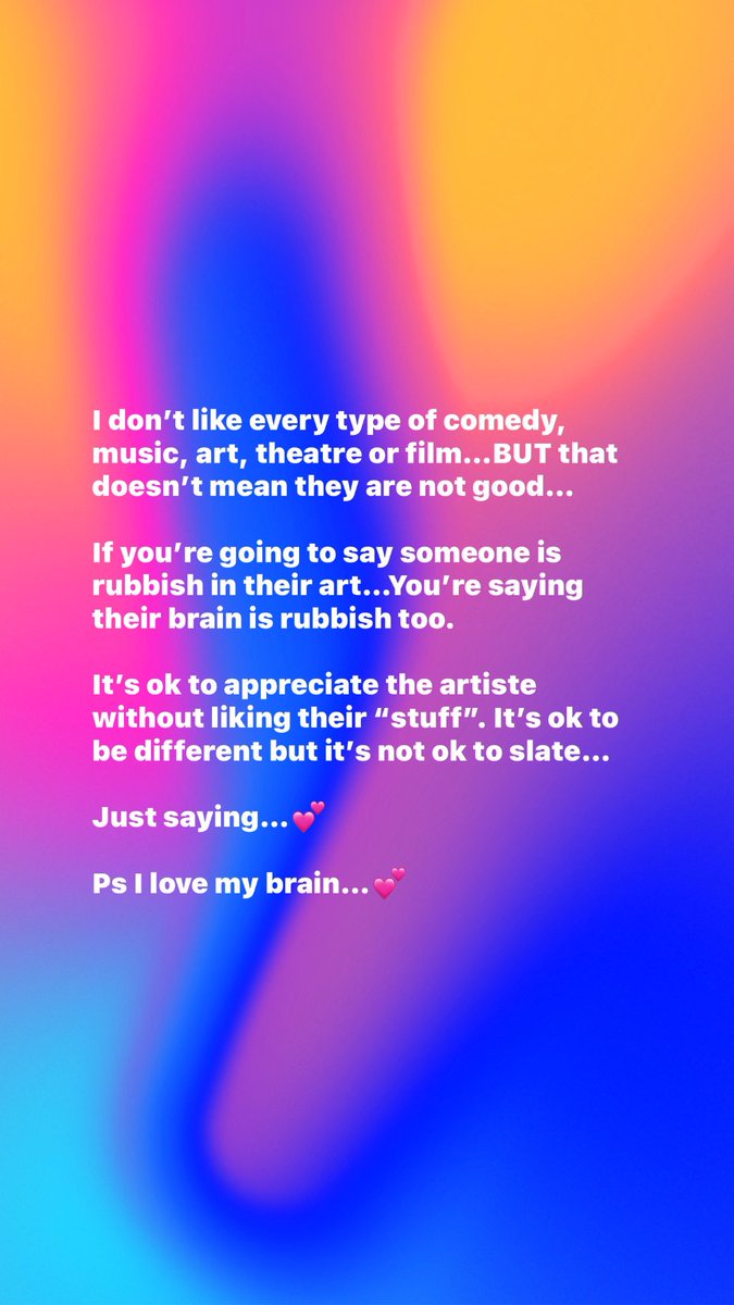 comedyloulou's tweet photo. And tonight’s words of wisdom from #yourstruly are…
#awisewomanoncesaid #bekind #wearesensitive #creativesrule #itsmybrain #itshowiroll #dontjudge #betruetoyourself #actress #writer #comedienne #freespirit 💕🧚 https://t.co/Fwx7yrl0JJ
