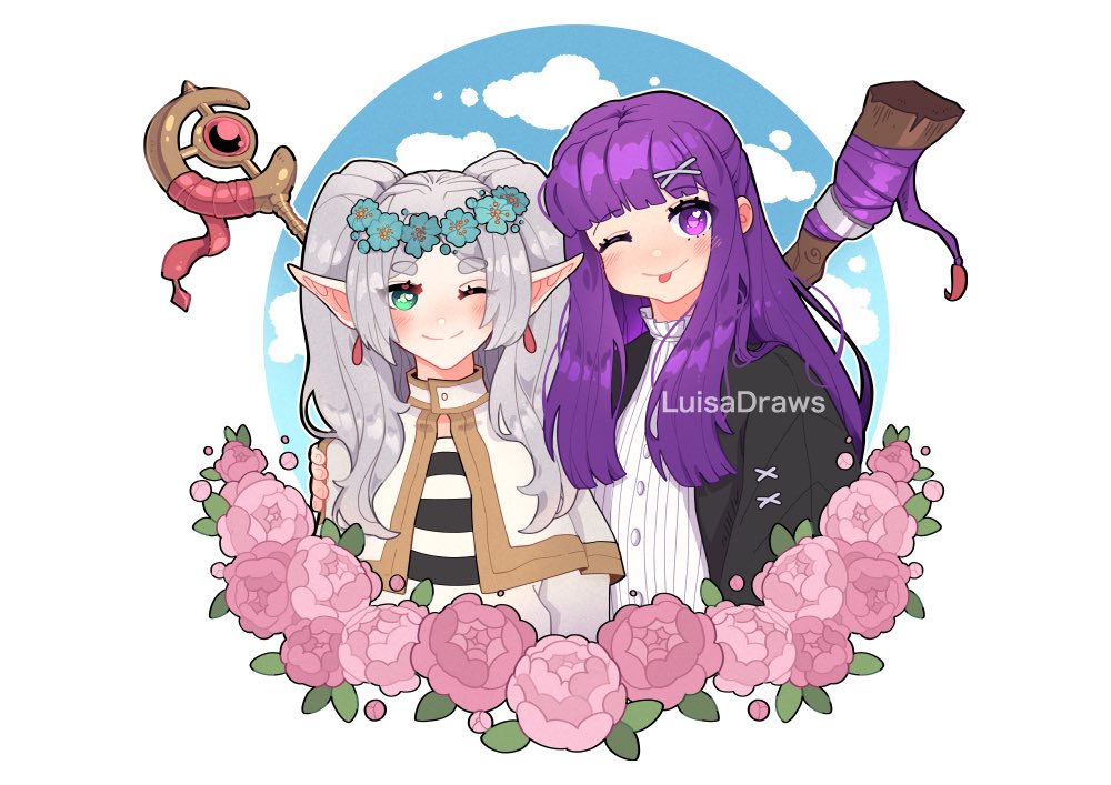 LuisaDraws's tweet photo. Frieren fanart https://t.co/8eWhbTetrc